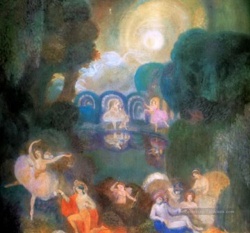 ballet 1910 Serge Sudeikin russe Peinture à l'huile